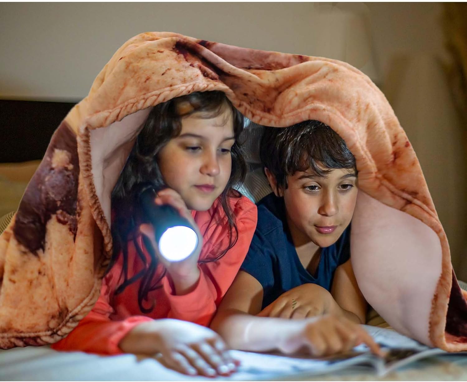 Vessia Manta gigante de galletas, manta de comida divertida realista para adultos y niños, manta gigante de galletas de chocolate suave de 300 GSM