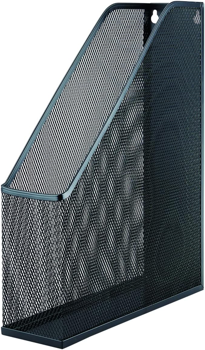 Westerly Soporte de malla para archivos de revista, organizador de escritorio, carpeta de documentos para organización y almacenamiento de oficina,