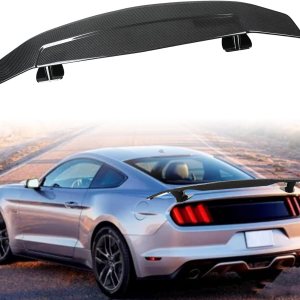 Alerón trasero universal de 46 pulgadas para automóviles, alerón universal de ala GT, alerón de carreras, alerón universal para maletero GT para Alerón trasero universal de 46 pulgadas para automóviles, alerón universal de ala GT, alerón de carreras, alerón universal para maletero GT para