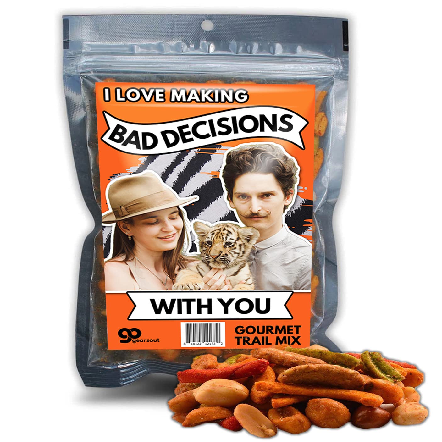 Bad Decisions Gourmet Snack Mix  Divertidos rellenos de calcetines para esposas y maridos  Regalos de elefante blanco para adultos  Regalos