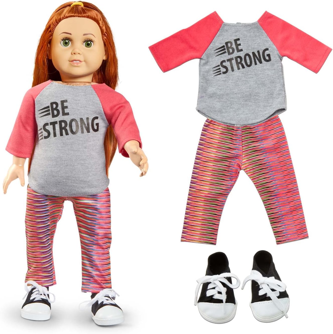Springfield – Muñeca Olivia de 18 pulgadas con kit de atuendo deportivo