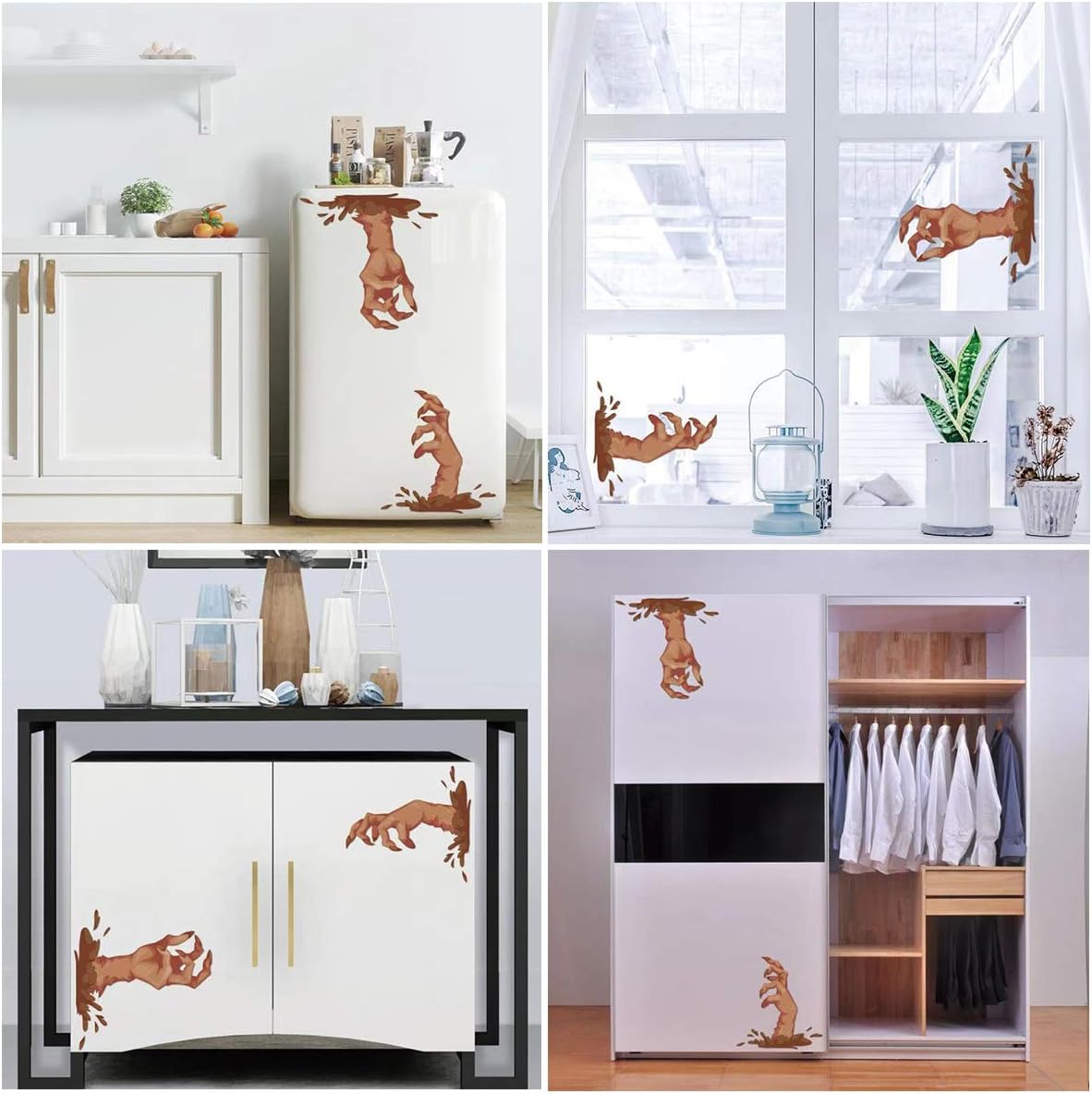 Juego de cortinas de ducha de Halloween para baño, diseño de monja aterradora 2 Conjuring The Nun II con temática de película de terror, decoración