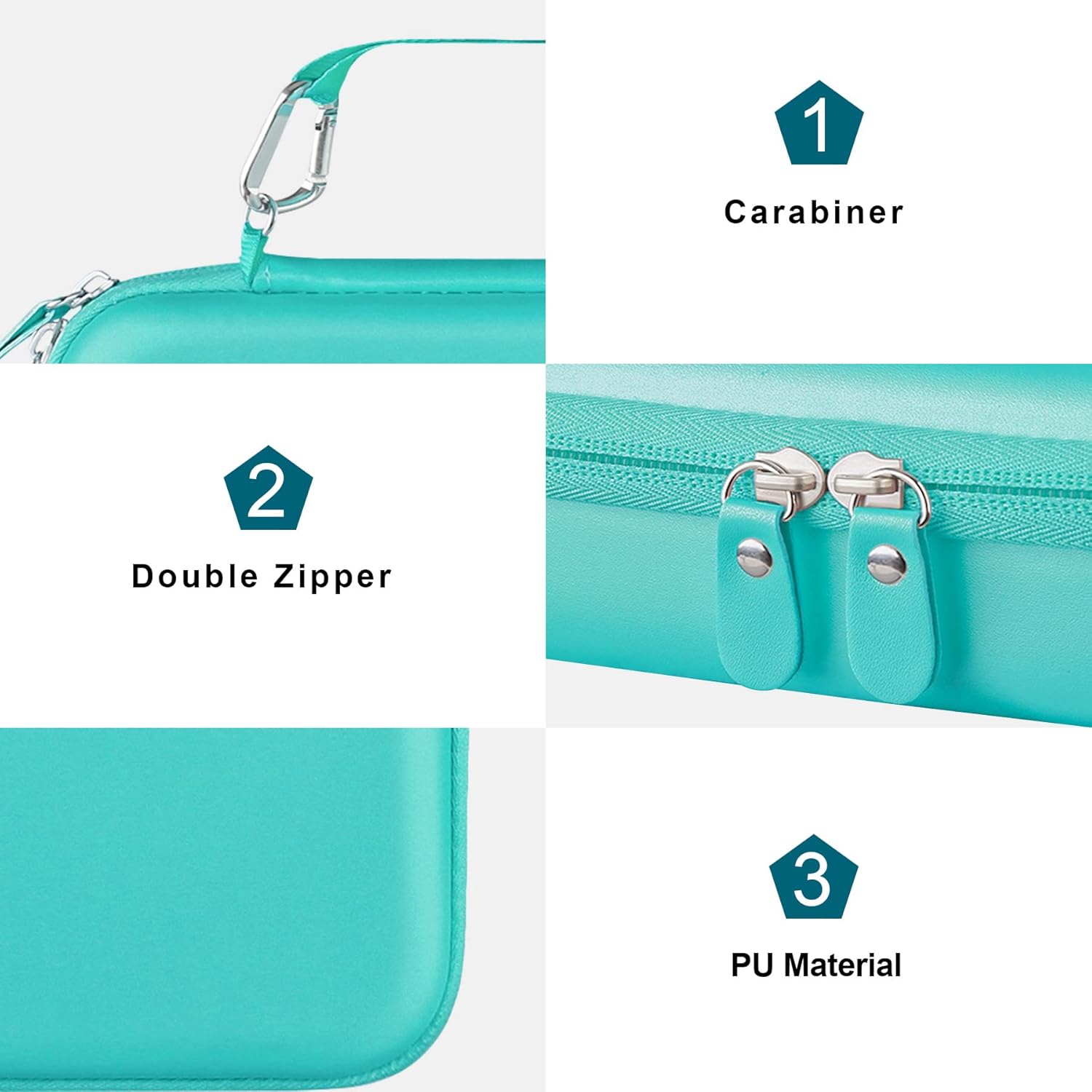 Canboc Estuche de viaje para suministros para diabéticos, bolsa de transporte para medidor de glucosa, bolígrafos de insulina, tiras de prueba de