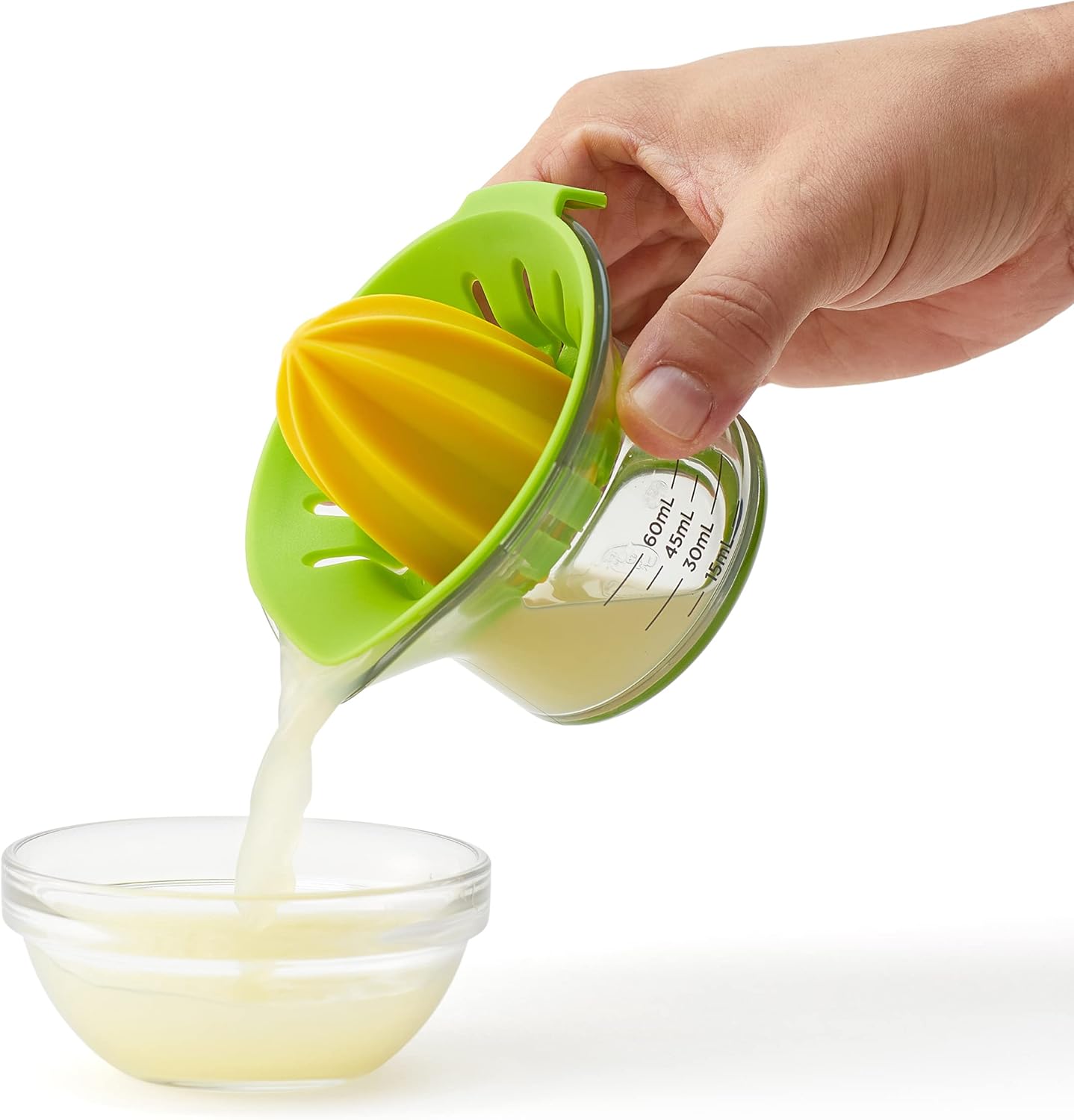 Chef’n Juicster Mini exprimidor de cítricos, tamaño único, limónArugala