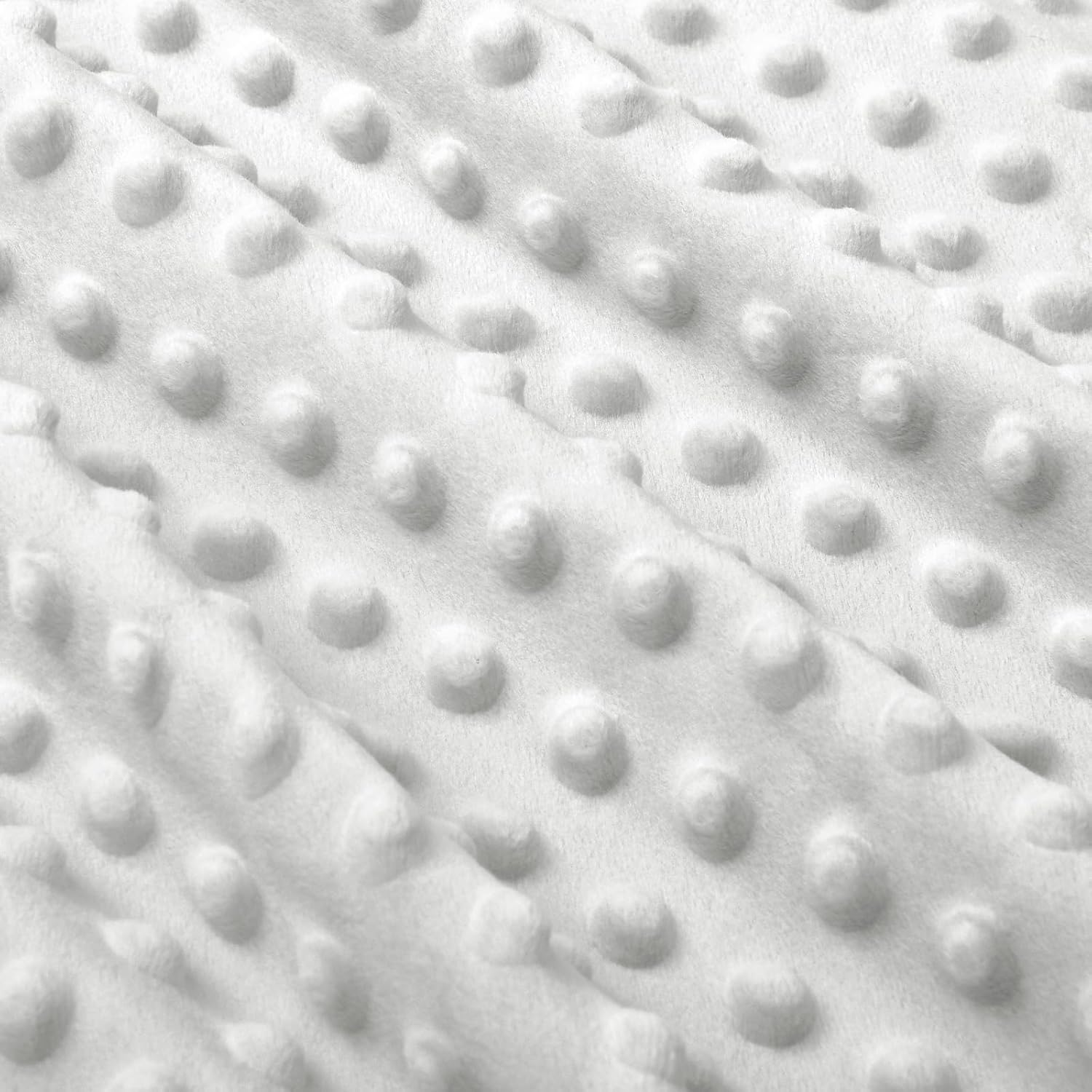 PHF Minky – Manta de bebé para niños y niñas, 40 x 50 pulgadas, manta neutra de doble capa con respaldo de puntos, manta de recepción unisex para