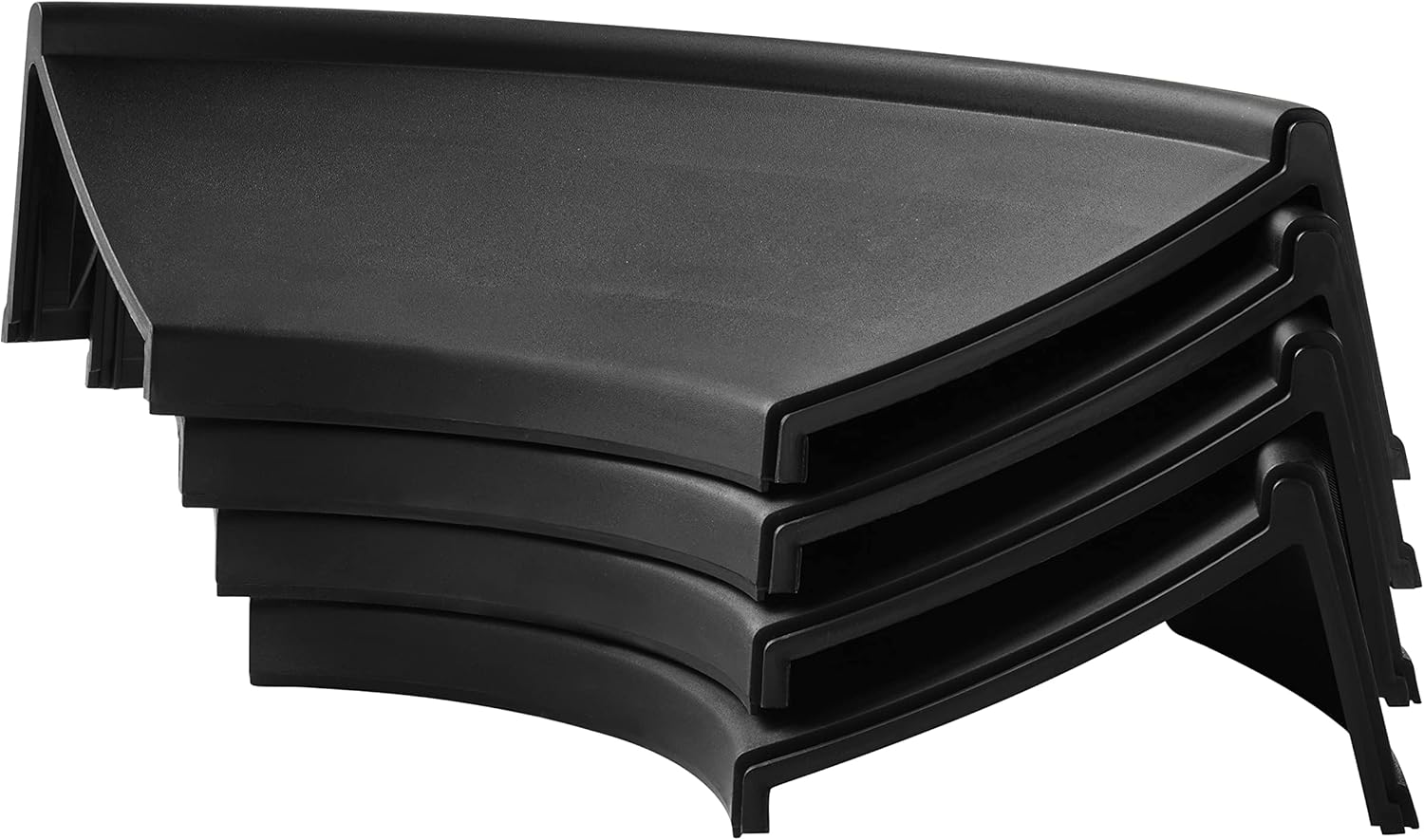 Retrospec Base de pelota de ejercicio accesorio versátil de yoga y pilates, se adapta a bolas de 45, 55, 65, 29.5 in, construcción de plástico ABS