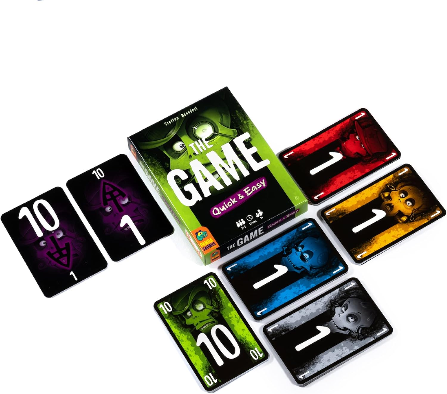 El juego juego de cartas rápido y fácil un desafío rápido para jugar en equipo! Juego de estrategia cooperativa para niños y adultos, mayores de 8