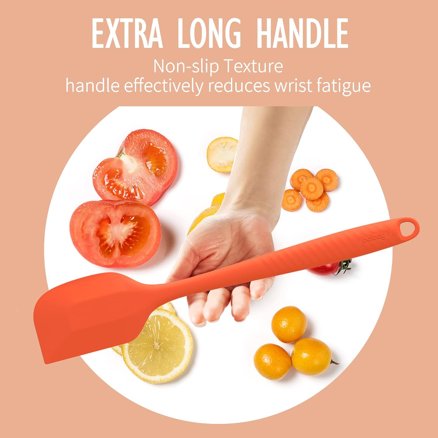Garantía permanente Espátula grande de silicona resistente al calor Espátula de silicona para utensilios de cocina antiadherentes Gadgets de cocina