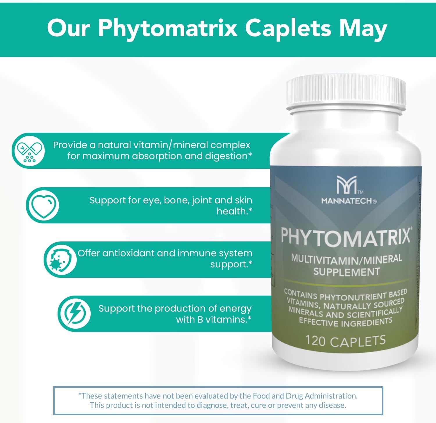 Mannatech PhytoMatrix 120 cápsulas