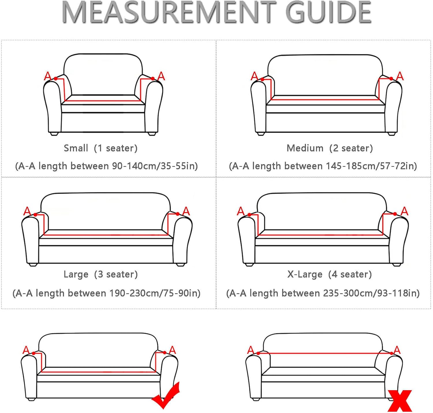 MBROS Funda de sofá súper elástica, protector de muebles impreso con falda, funda de sofá para sofá de 2 puestos, funda de sofá suave para sala de