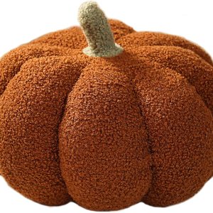 DRTRU Almohada de calabaza, cojín de calabaza 3D de Halloween, juguete de felpa suave de calabaza para decoración de muebles, Acción de Gracias, DRTRU Almohada de calabaza, cojín de calabaza 3D de Halloween, juguete de felpa suave de calabaza para decoración de muebles, Acción de Gracias,