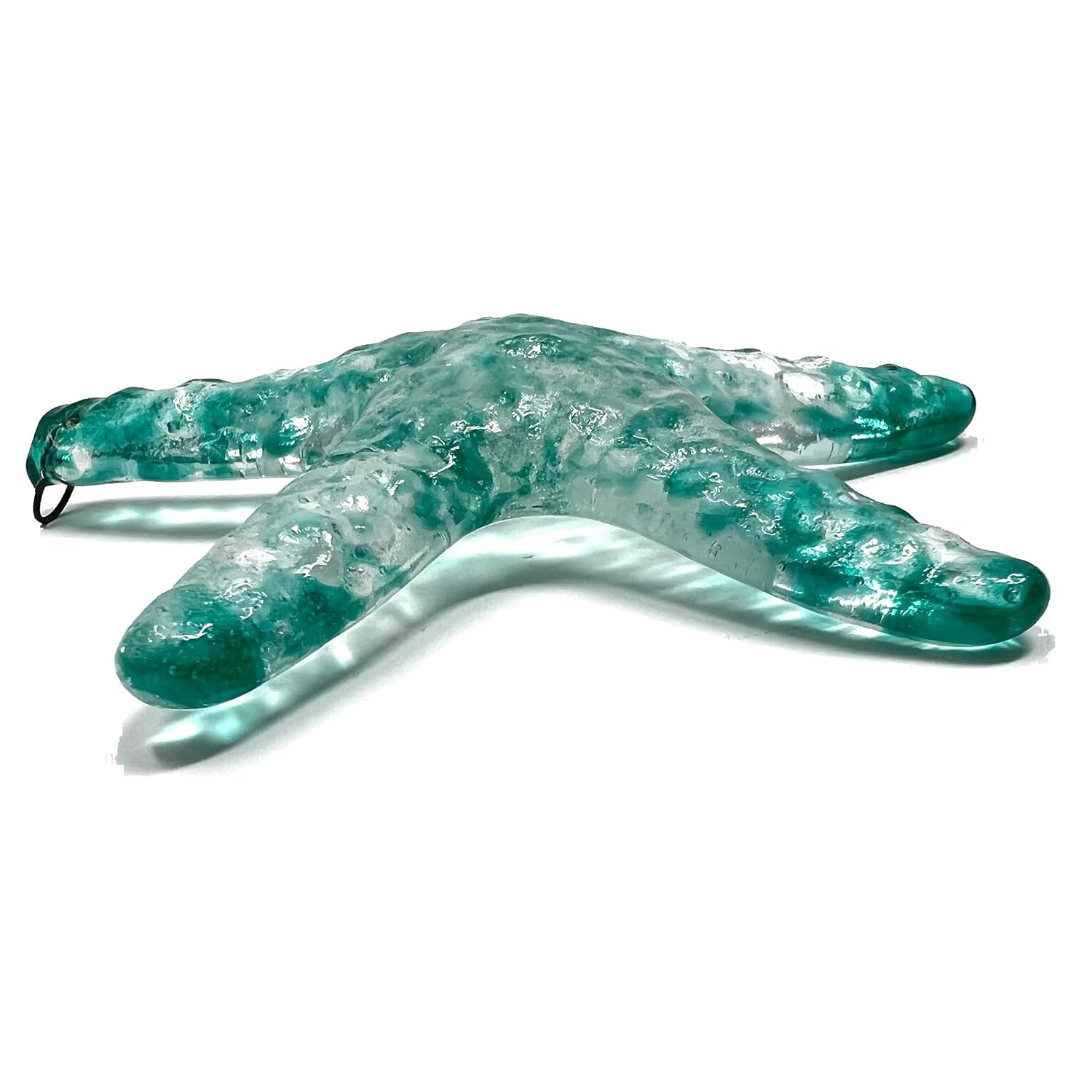 Glass Starfish – Emerald Collection – Handmade Sea Ornament and Paperweight – Beach – Nautical – Unique gift – 2024 Edition