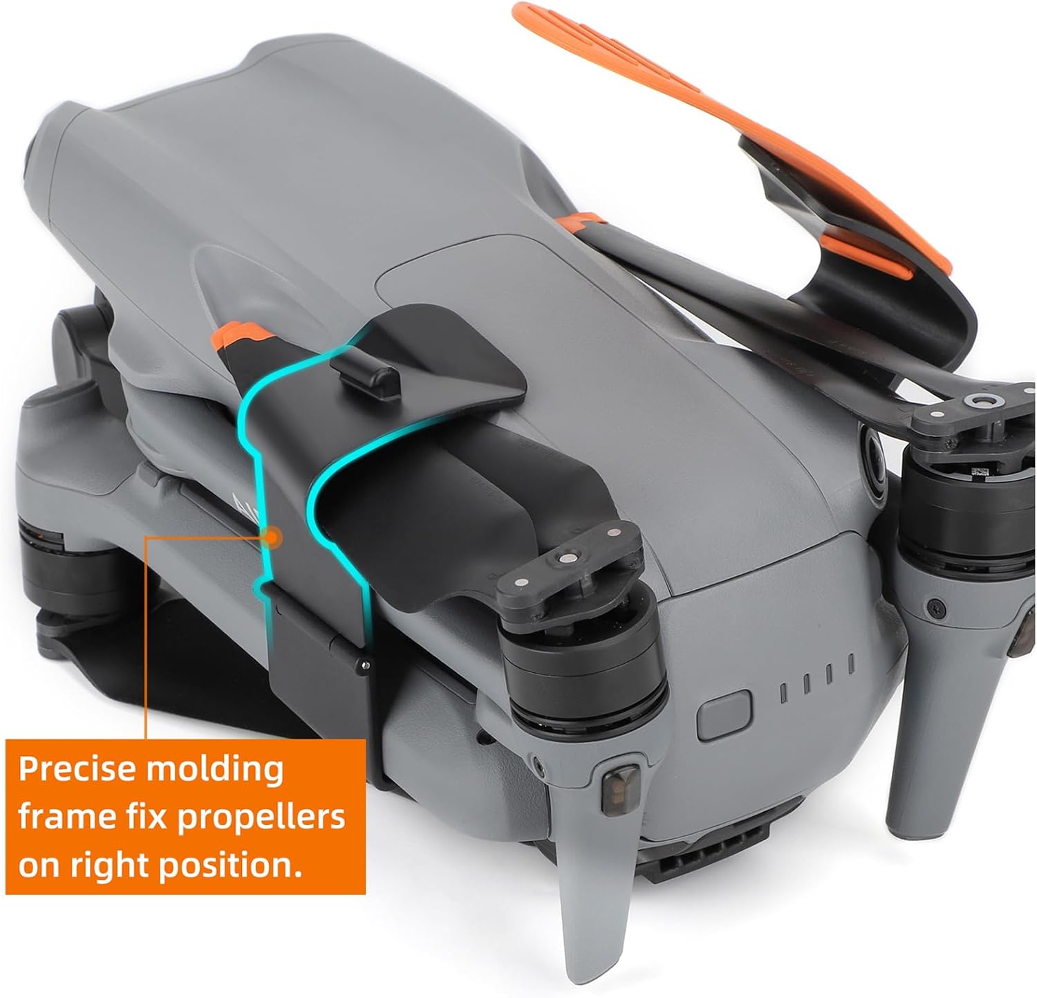 Protector de hélice para DJI Air 3 Drone, soporte de hélices, protector de correa, estabilizador y fijador de hélices para accesorios DJI Air 3