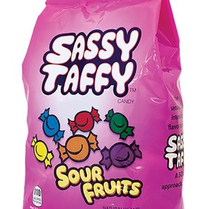 Sassy Sour Fruits Taffy 15 oz. Sassy Sour Fruits Taffy 15 oz.