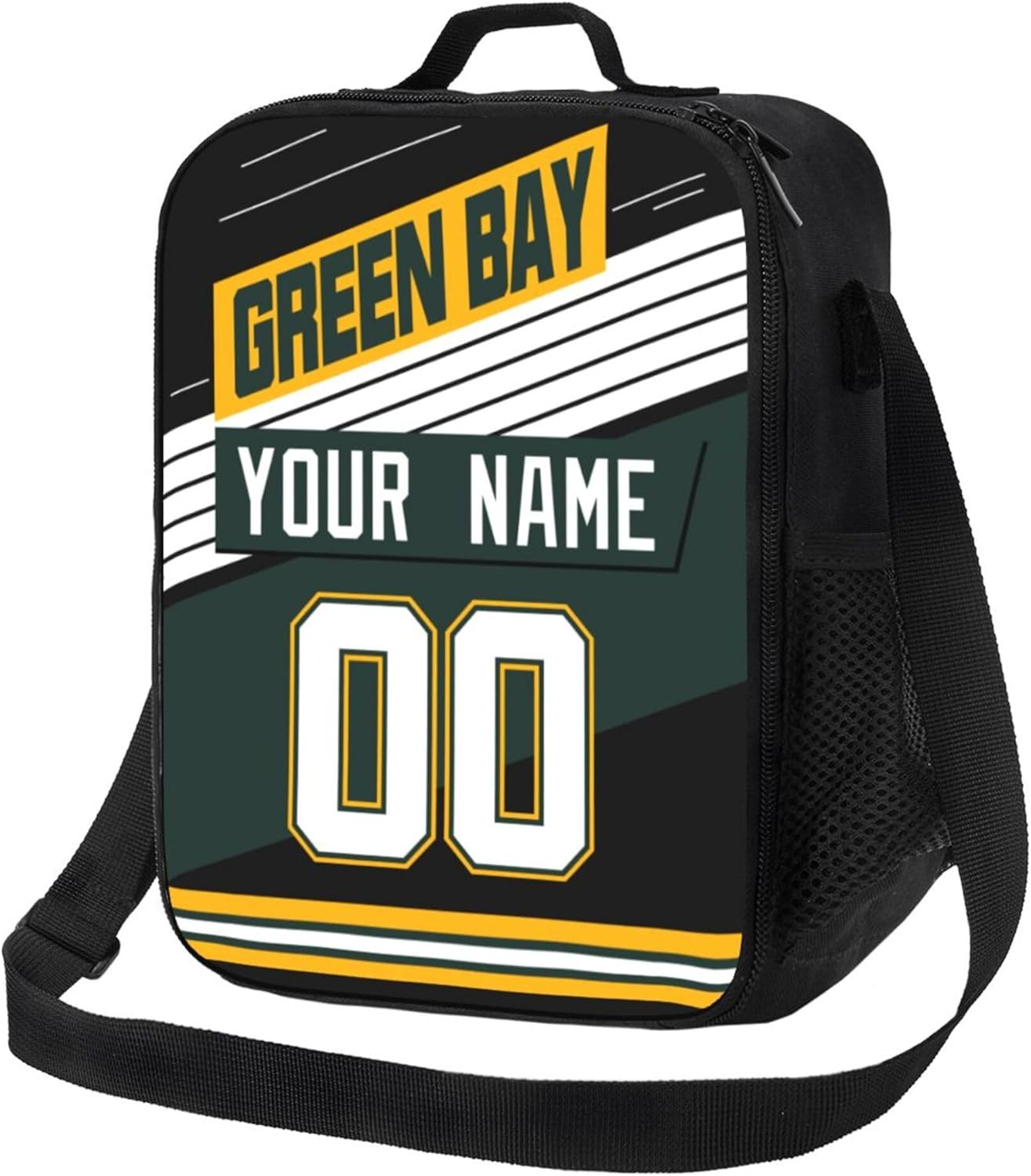 KREDE Green Bay – Bolsa de almuerzo personalizada para hombres y mujeres, regalos