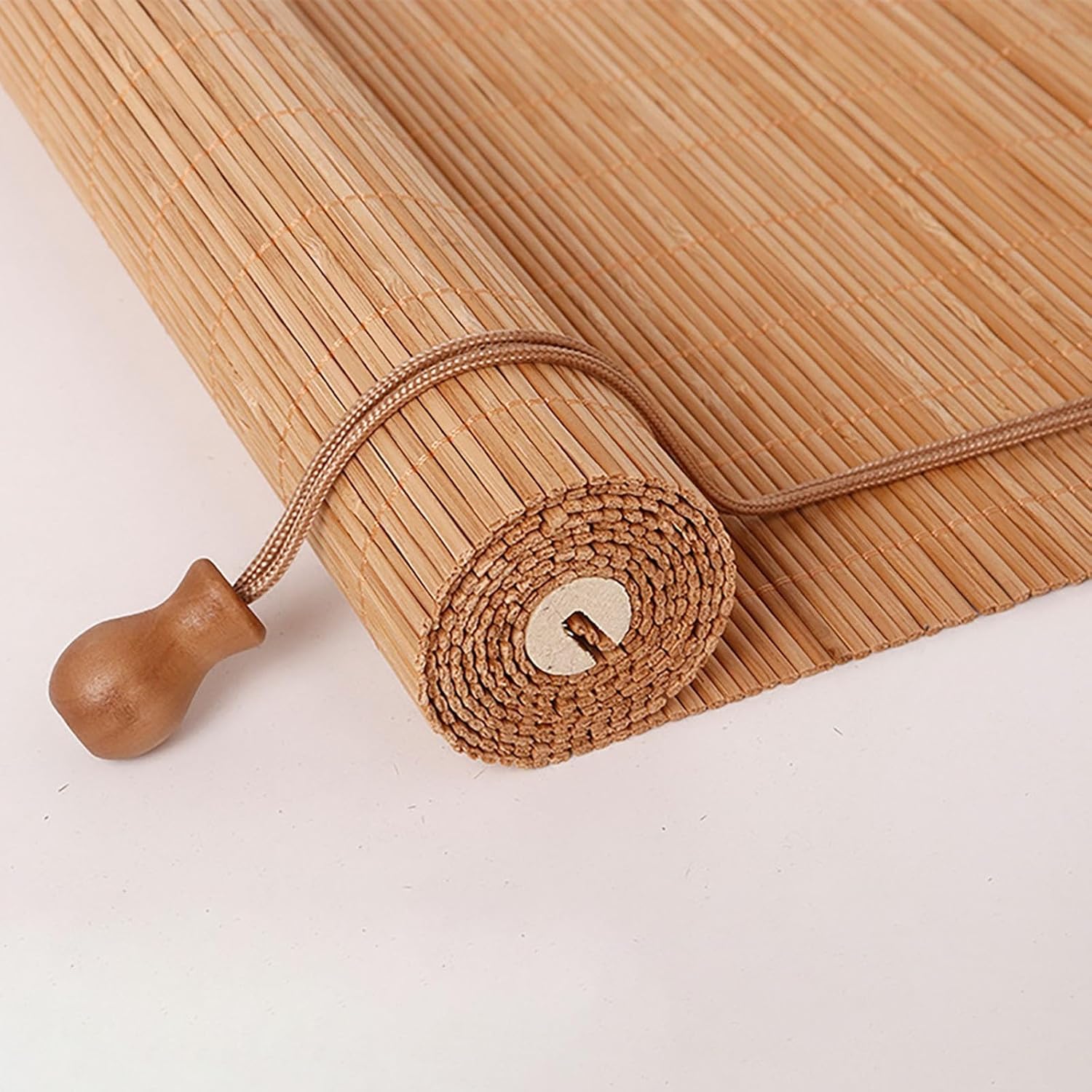 Persianas de bambú de bambú, persianas enrollables de bambú, persianas enrollables de bambú para exteriores, persianas enrollables de bambú para