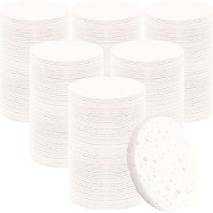 300 esponjas faciales comprimidas para limpieza de celulosa natural, esponja cosmética de spa para limpieza facial, maquillaje exfoliante o 300 esponjas faciales comprimidas para limpieza de celulosa natural, esponja cosmética de spa para limpieza facial, maquillaje exfoliante o