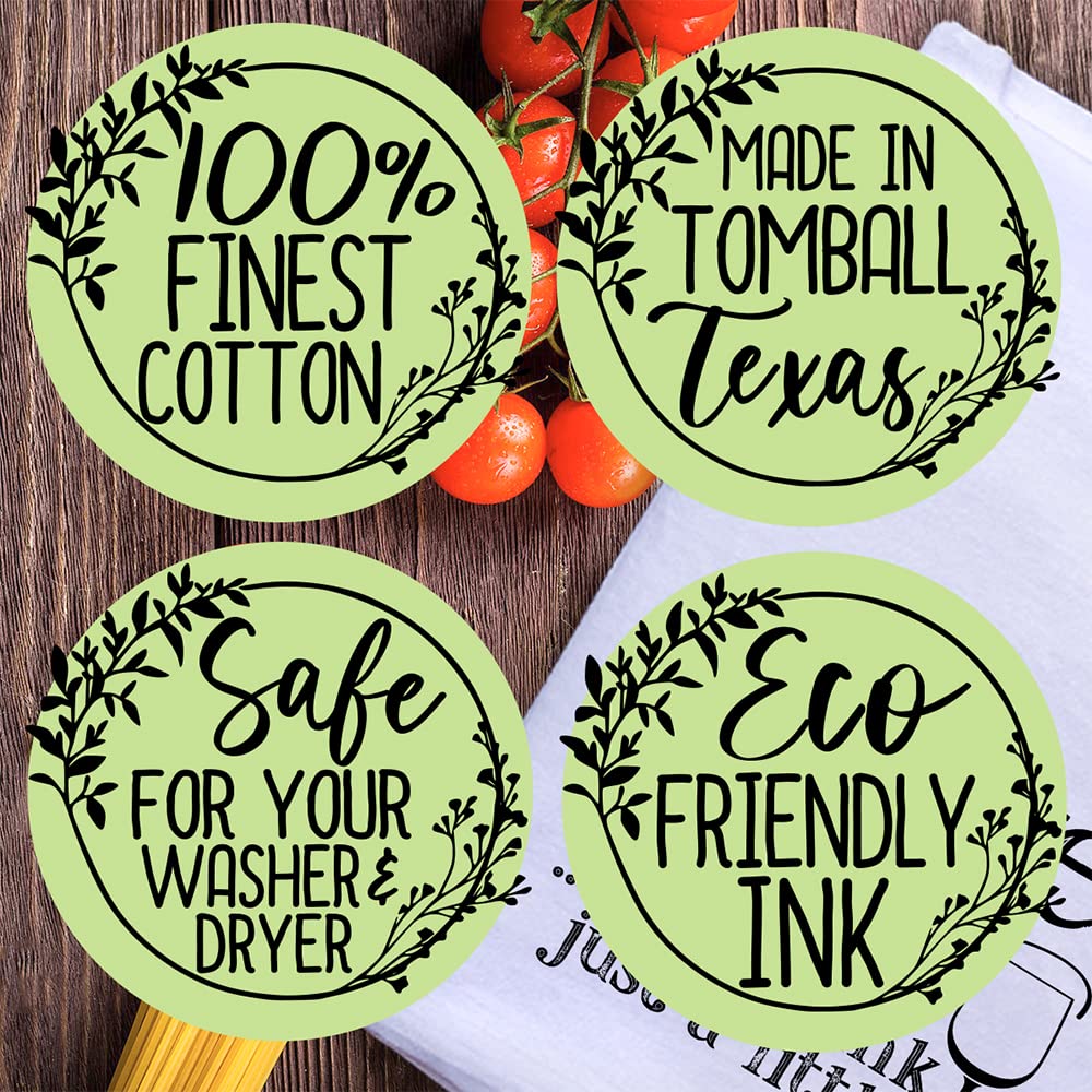 I Love Jesus But I Drink Just a Little-Wine-Themed Kitchen Tea Towels -Funny Decorative Dish Towels with Sayings, Funny Housewarming Kitchen Gifts –