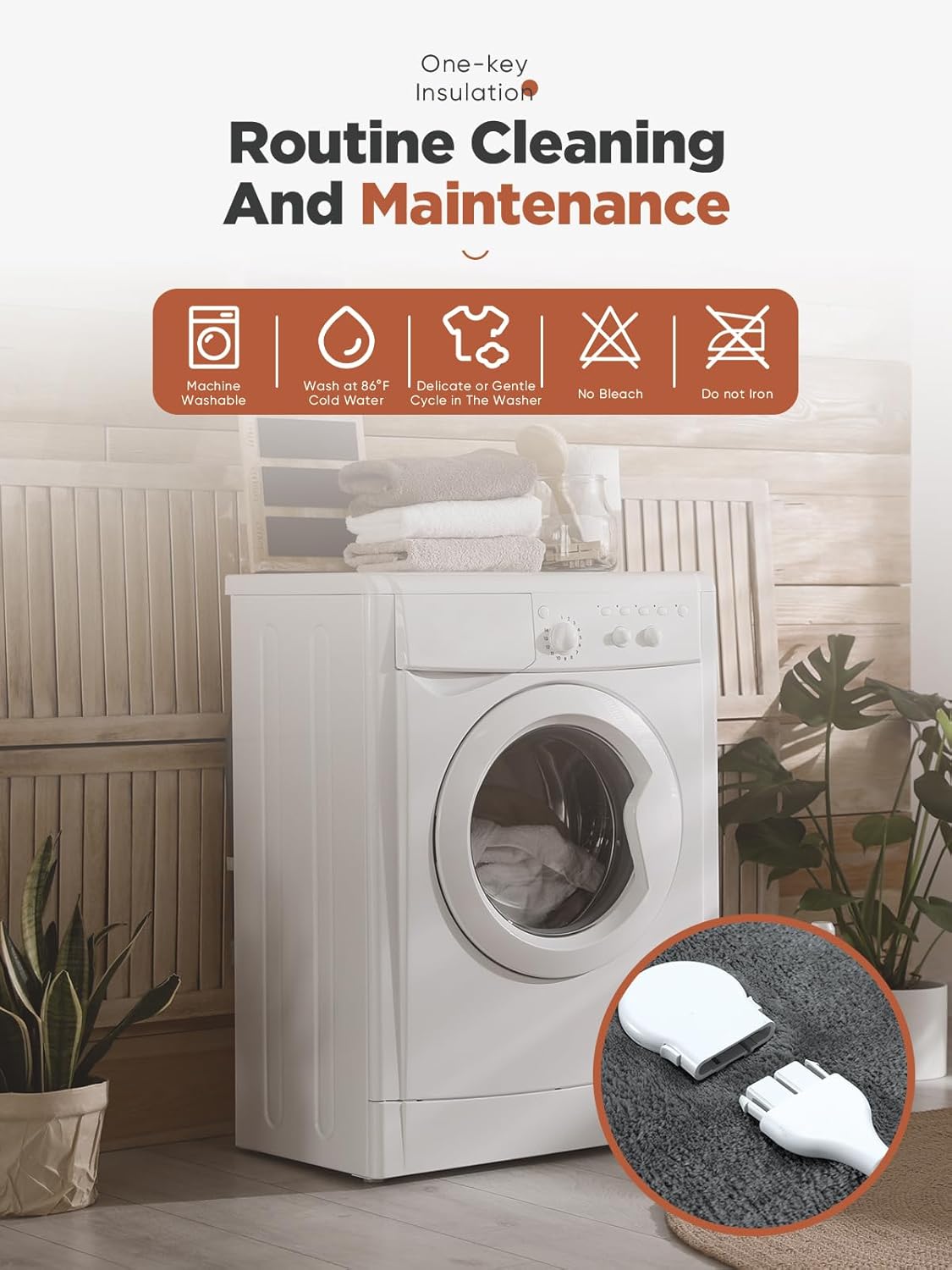 Manta térmica con temporizador de 1 a 9 horas de apagado automático y 8 niveles de calefacción, manta eléctrica de franela con certificación ETL,