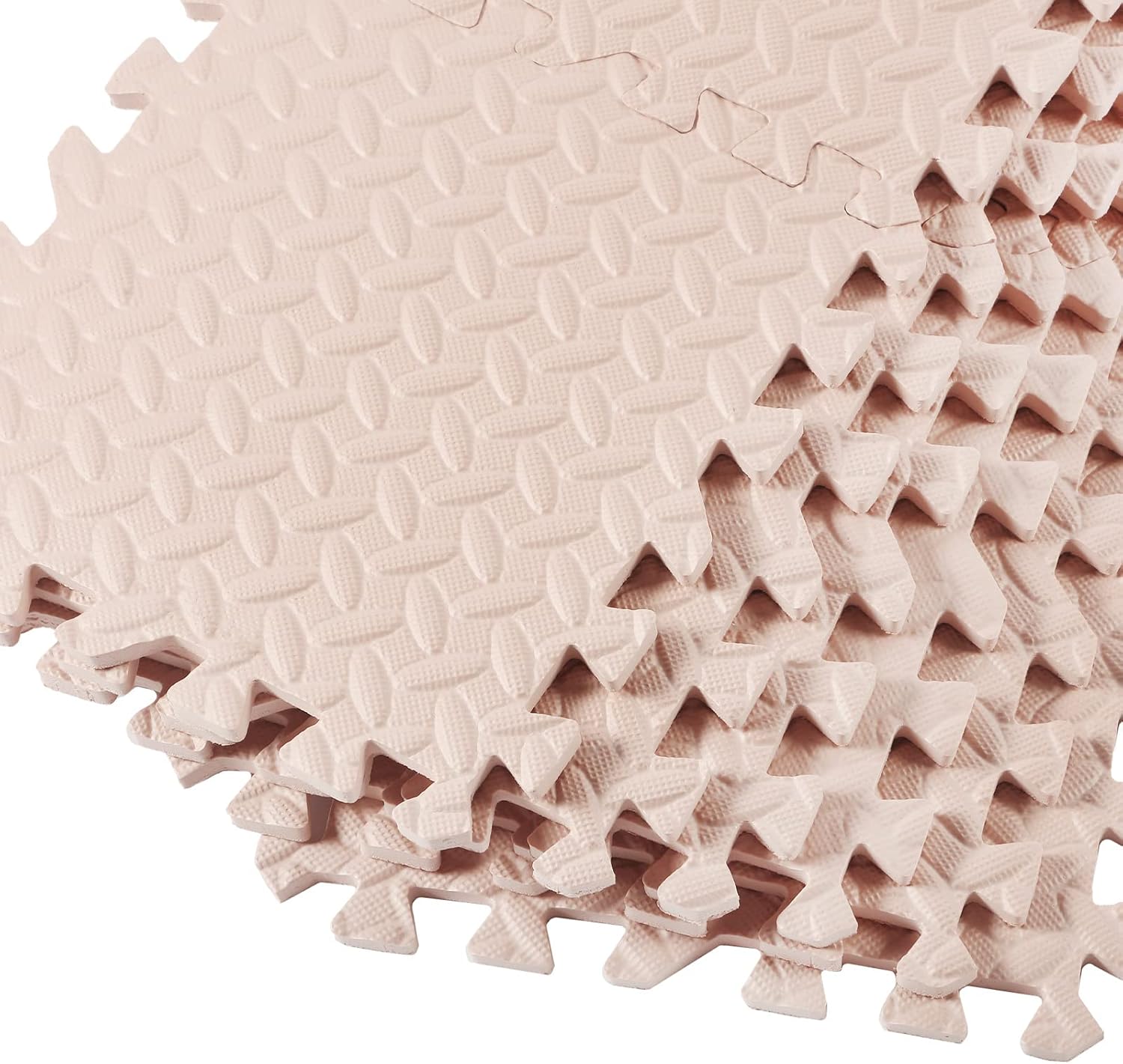 Shihanee 64 tapetes de espuma para bebé, tapetes de juego a granel con bordes entrelazados para niños, bebés, sala de juegos, guardería, gimnasio