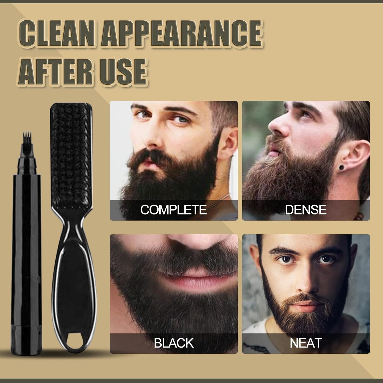 Diamalfi – Llenador de lápiz, Diamalfi Pencil para Barba, relleno Diamalfi, relleno de lápiz de barba Diamalfi para hombres, kit de cuidado de