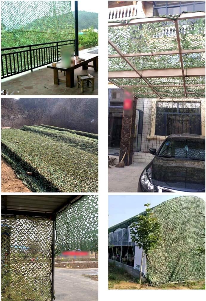 Red de camuflaje de tela Oxford de poliéster 210D,Camping al aire libre militar caza selva, jardín, pérgola, fiesta temática decorativa protector