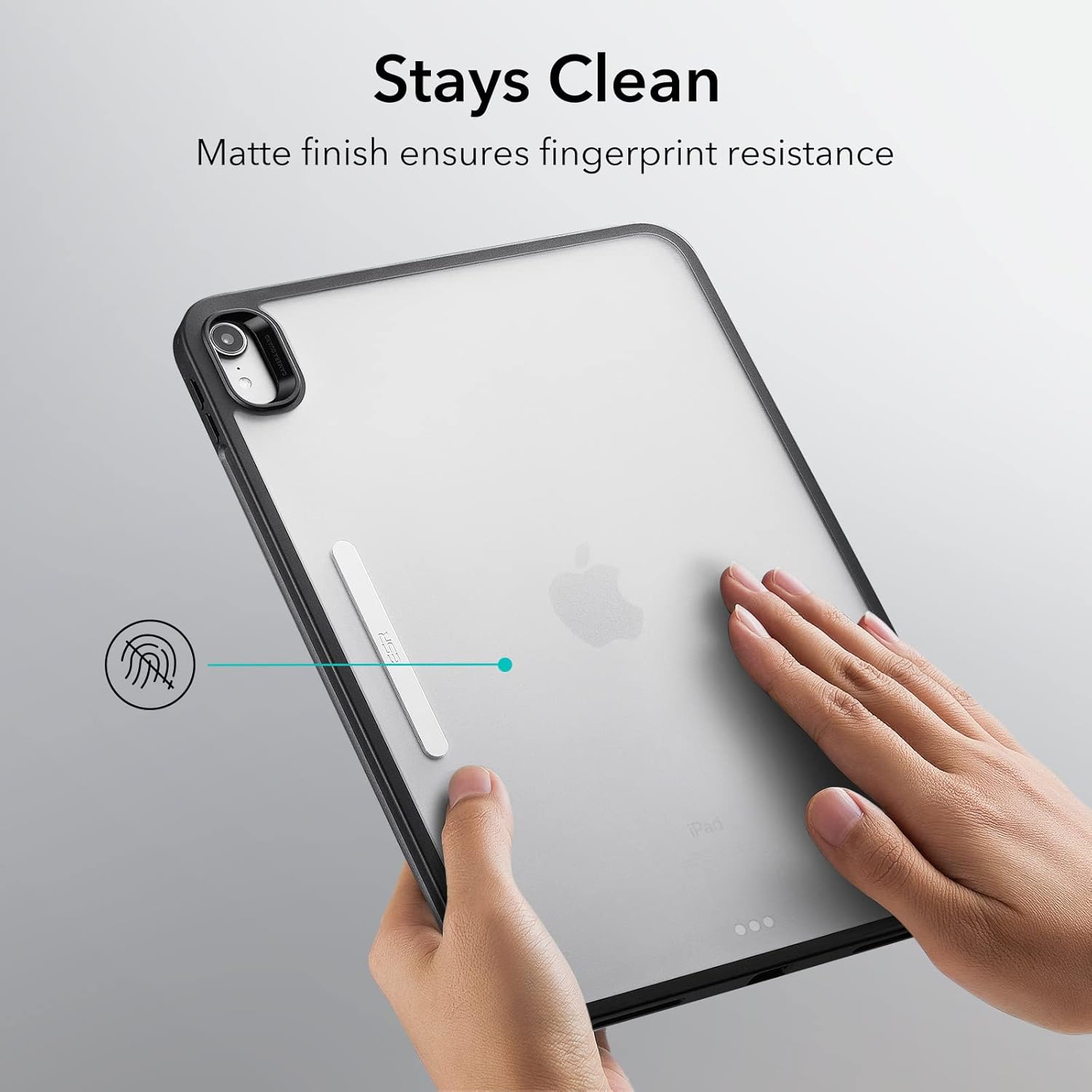 ESR for iPad 10th Generation Case (2022), iPad 10.9 Inch Case with Detachable Magnetic Cover, Smart Trifold Stand with Hard Shell Back, Slim and