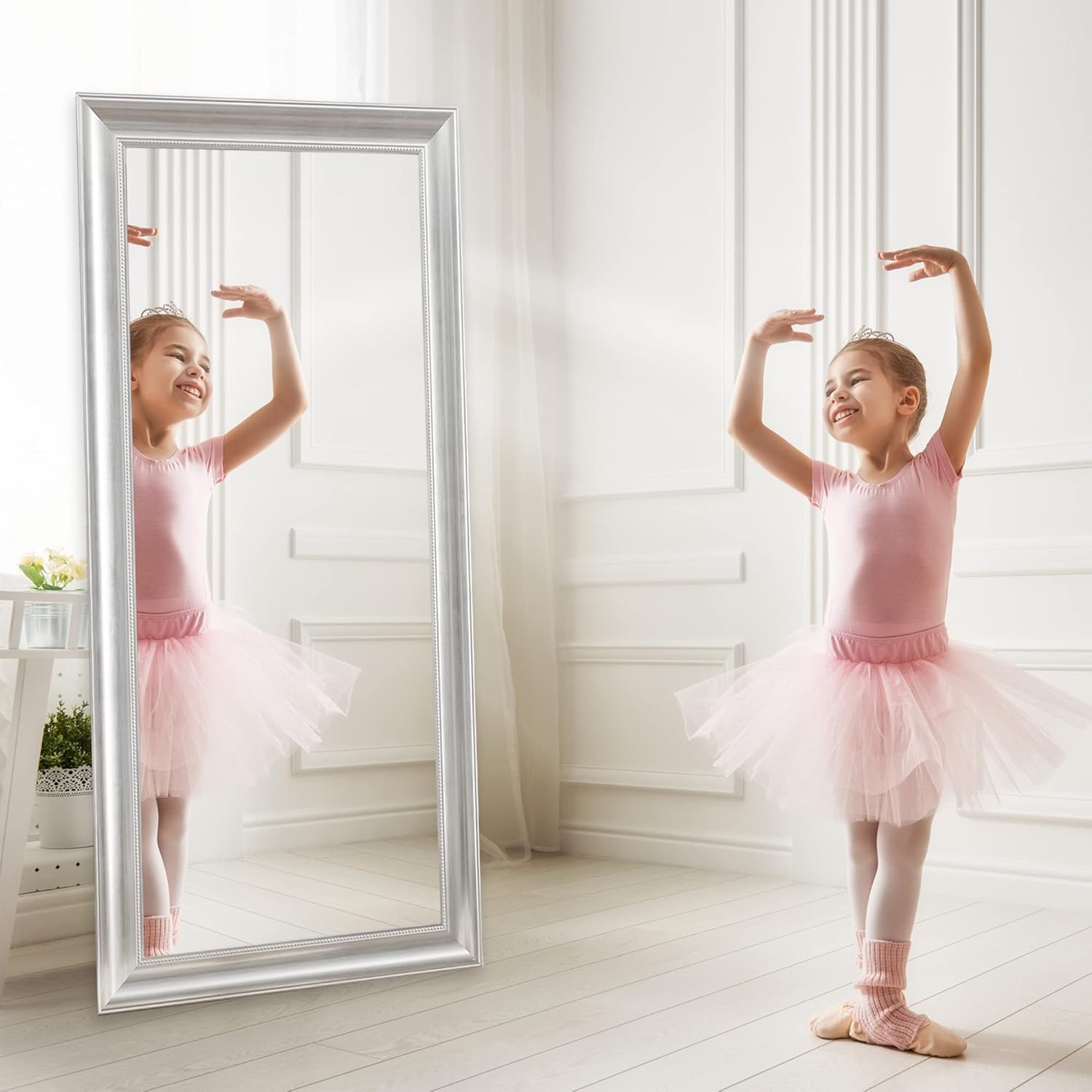 Espejo de baile de cuerpo entero, espejos de estudio de baile para pared para estudio en casa, espejos de cuerpo completo para el hogar, espejo de