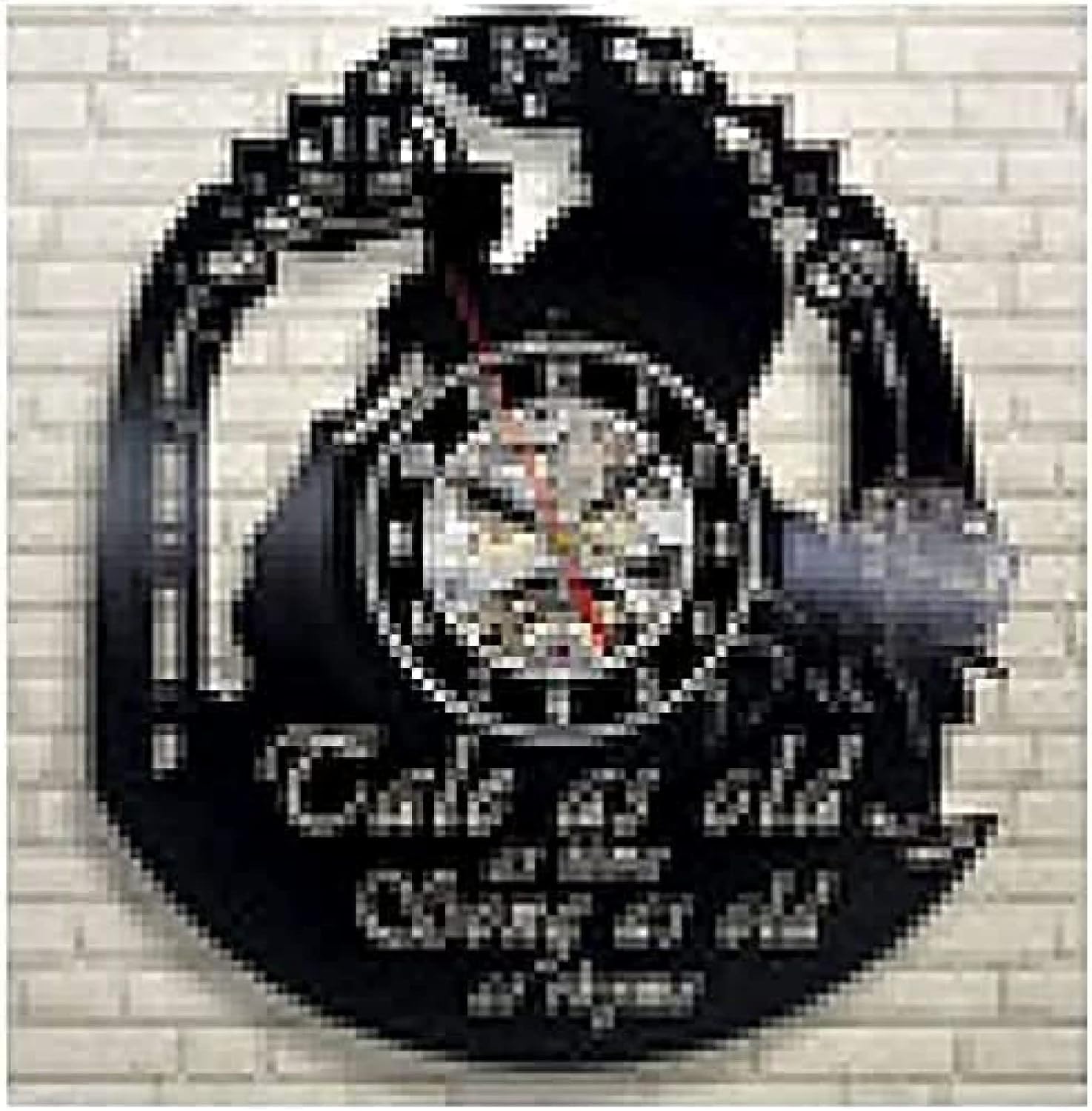 Reloj de pared Reloj de pared La Bella y la Bestia Reloj de Pared de Disco de Vinilo Reloj de Pared Retro Nostálgico Decorativo Reloj de Pared 0
