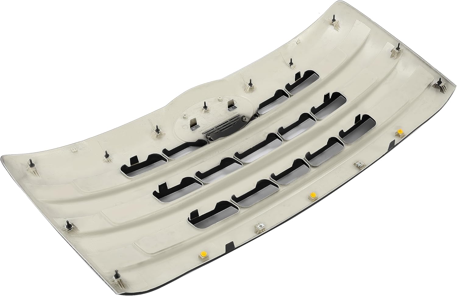 HECASA Parachoques delantero compatible con 2011-2018 Hino 238 258 268 338 parrilla principal horizontal billet pintada negro