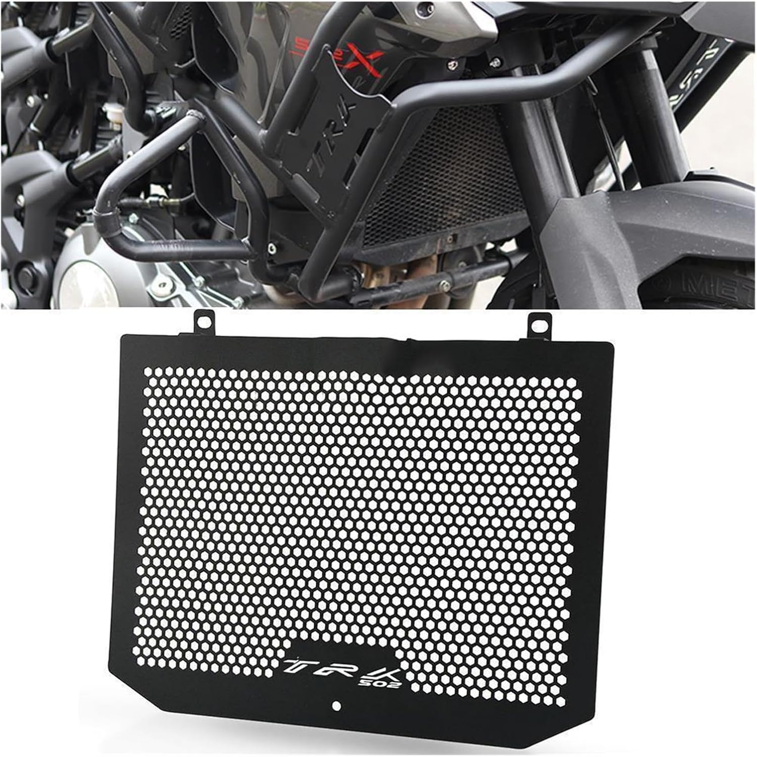 RIKOL Radiator Motorcycle Radiator Grille Cover Oil Cooler Guard Protection for BENEL-&LI TRK502 TRK 520X Jinpeng TRK502 X 2017 2018 2019 2020