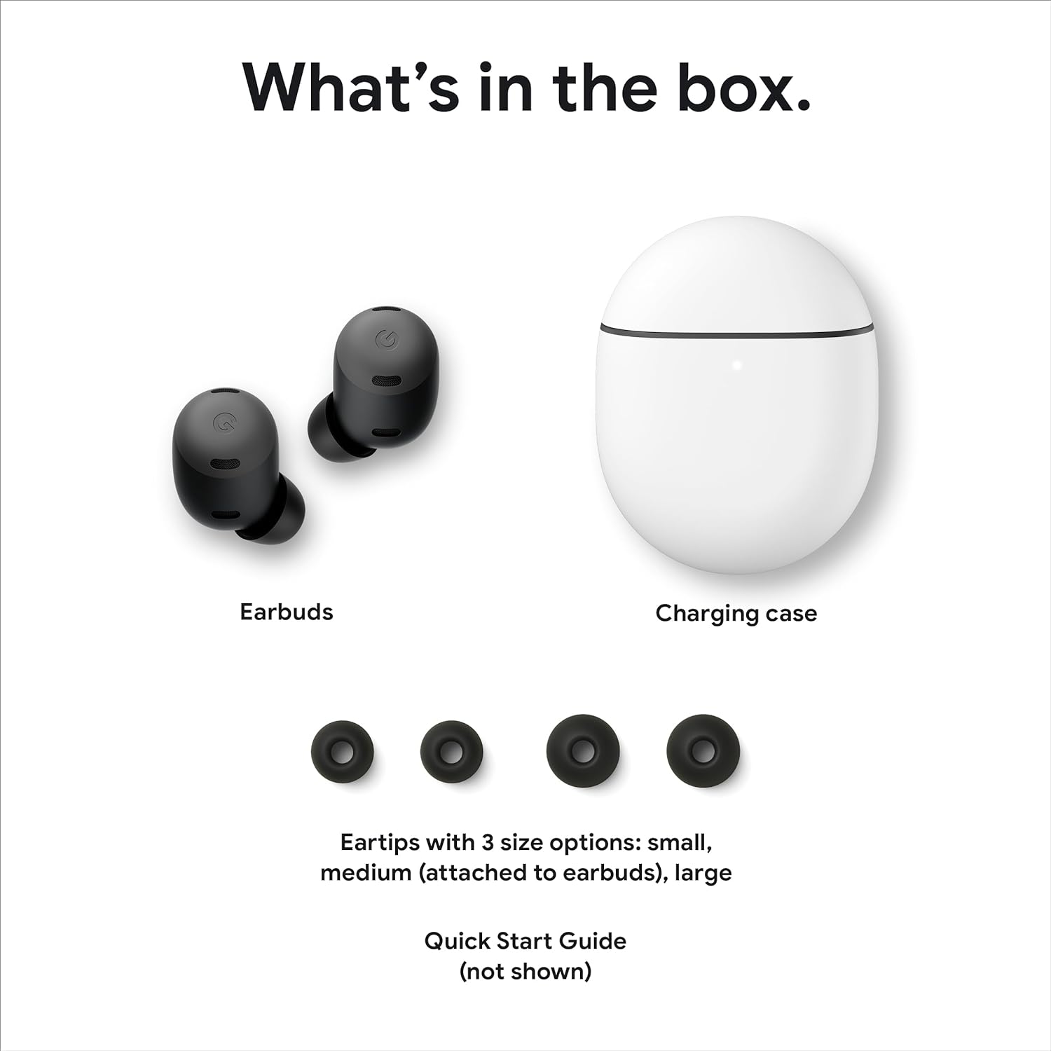 Google Pixel Buds Pro – Auriculares con cancelación de ruido – Batería de hasta 31 horas de duración con estuche de carga 2 – Auriculares Bluetooth