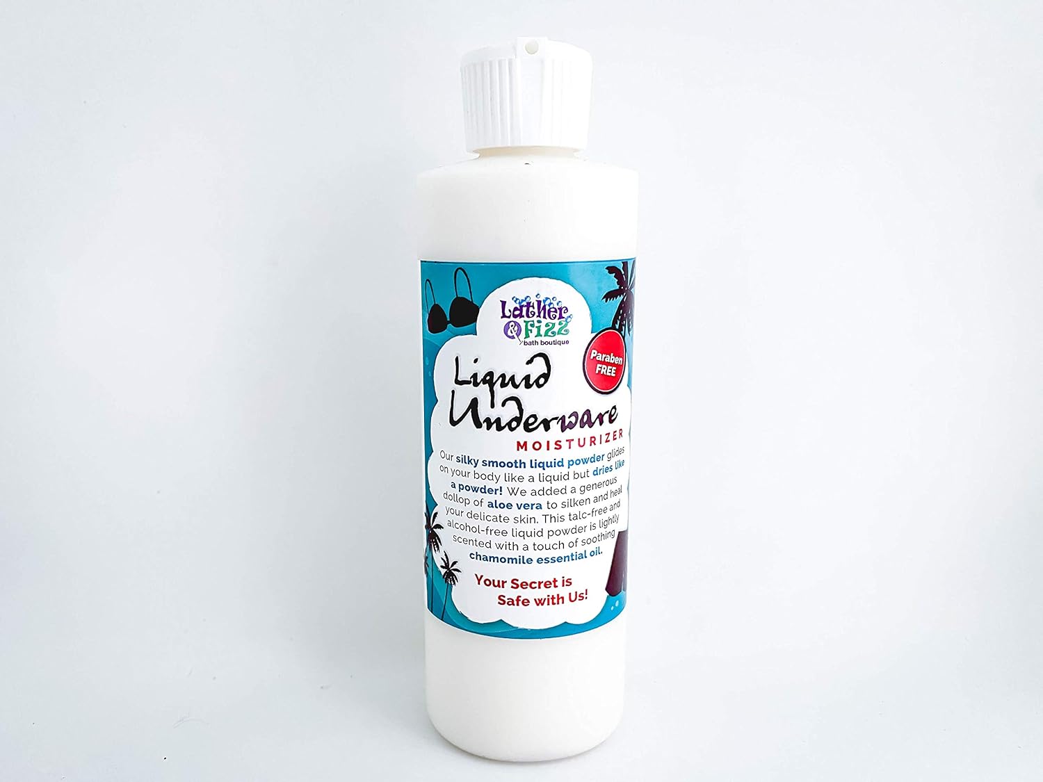 Polvo sedoso líquido Underware de Lather & Fizz