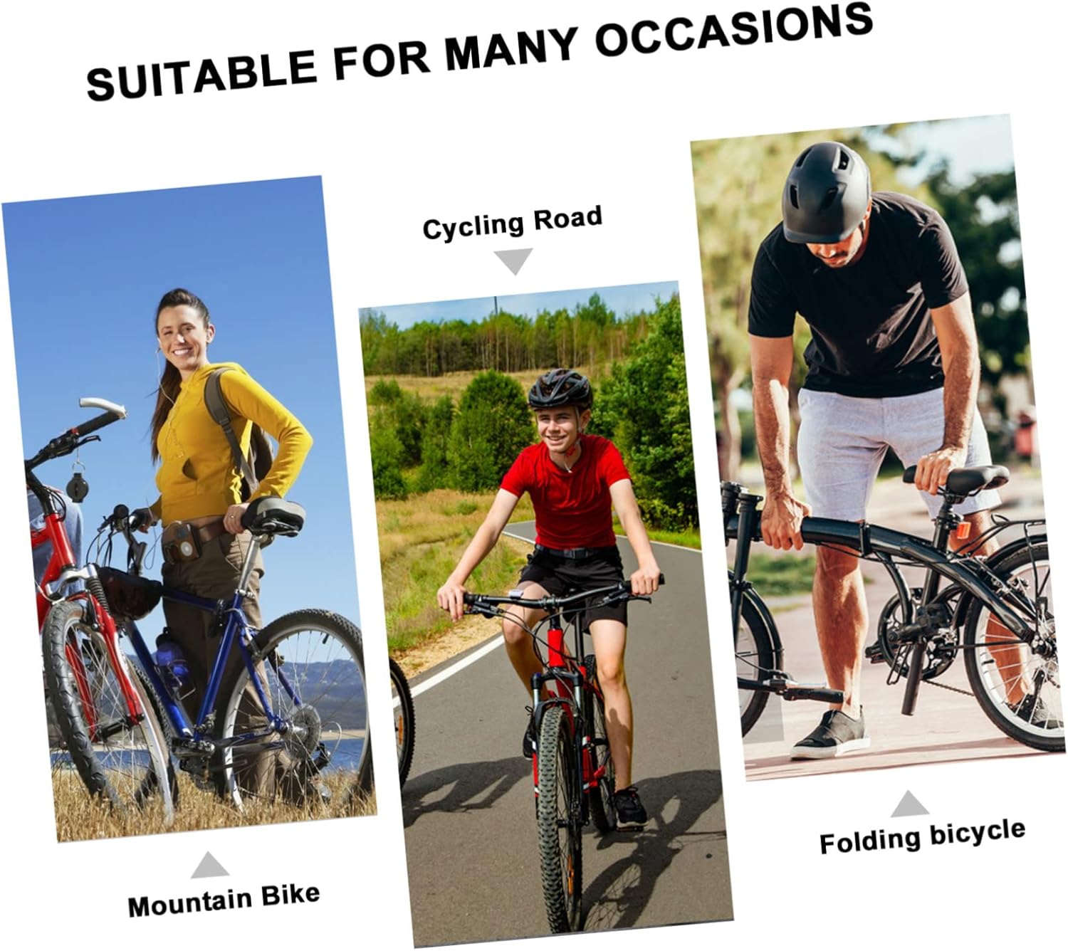 VANZACK 1 par de accesorios extensores de pedal para bicicletas, pedales de bicicleta, pedales MTB, extensor de eje de pedal, extensor de pedal