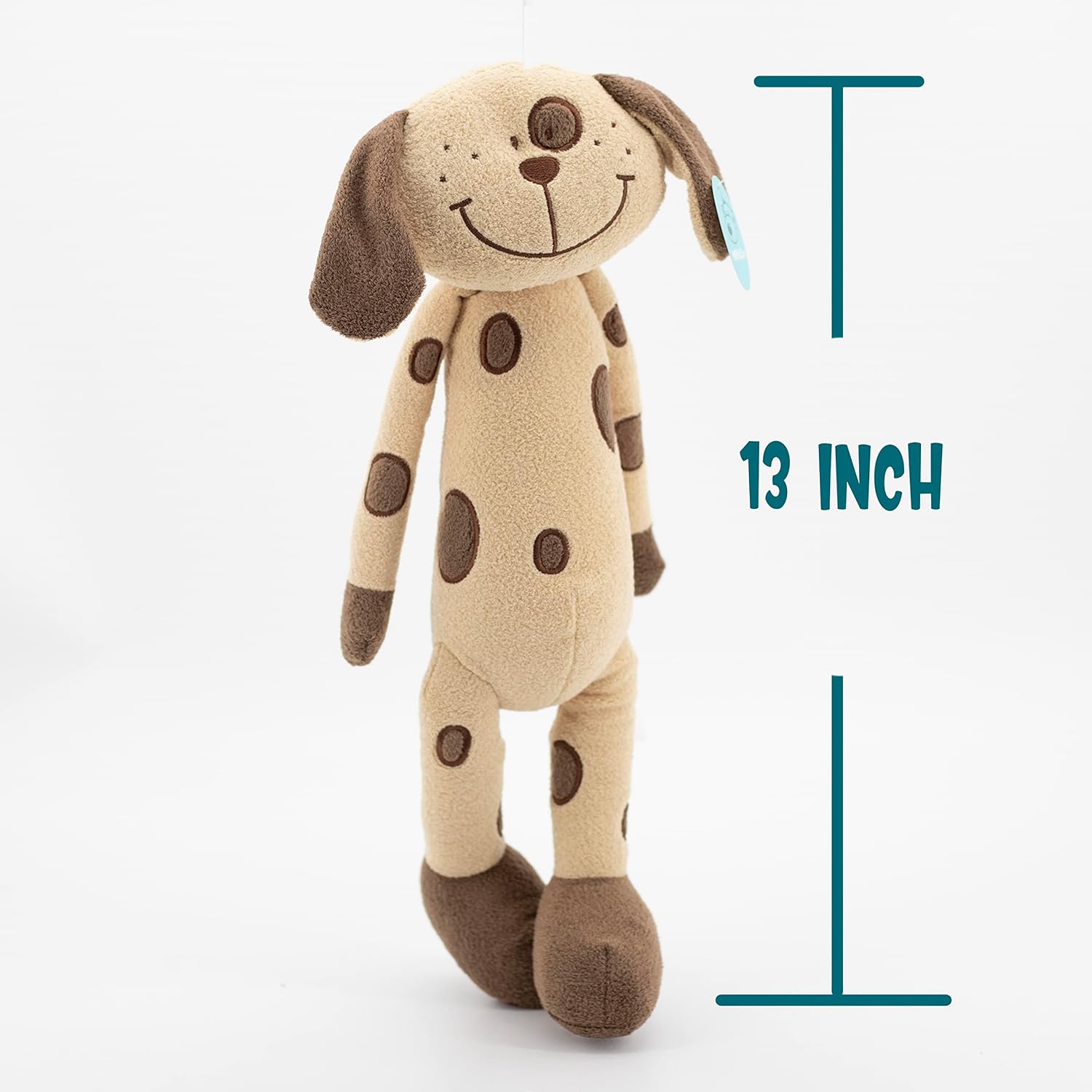 MR VIVICARE Juguete de peluche de perro de pie de 13 pulgadas, juguetes de peluche de perro de dibujos animados, animales de peluche para niños y