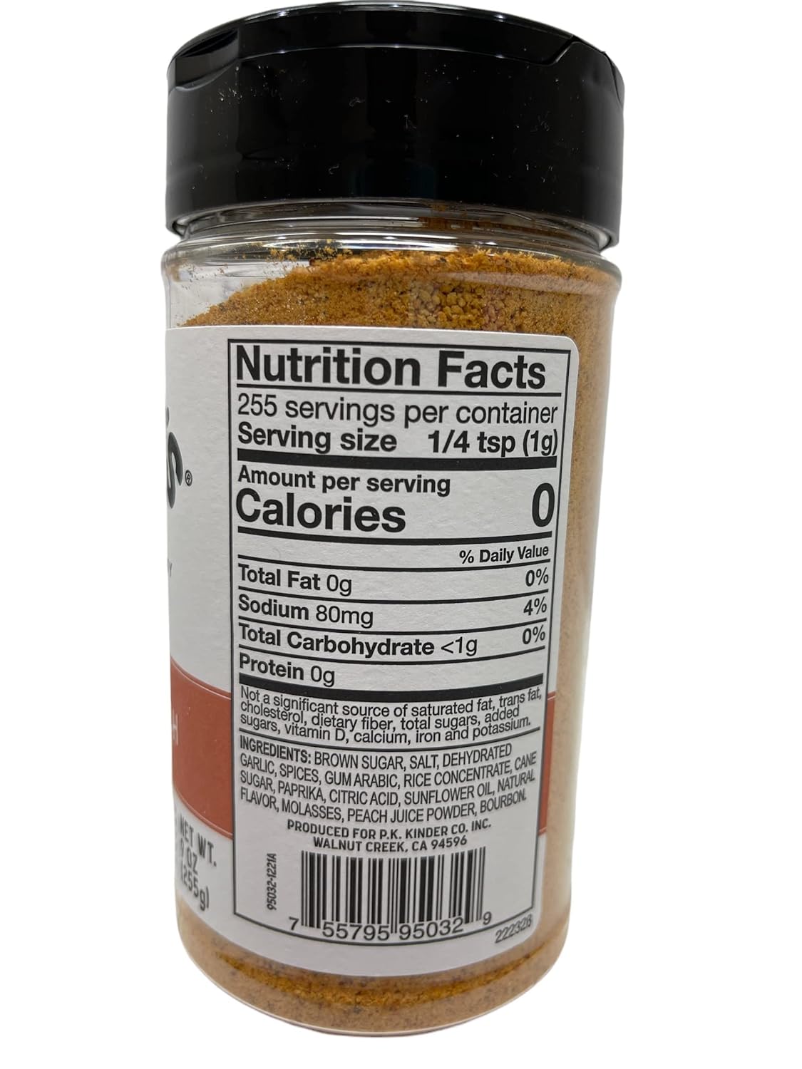 Kinders Seasoning & Rub Bundle Prime Steak, Bourbon Peach, The Blend y ThisNThat Recipe Card