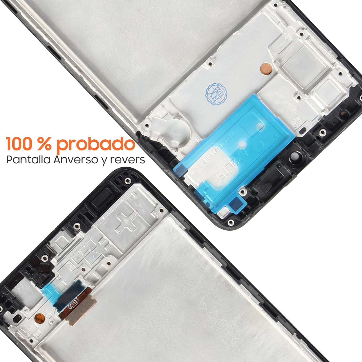 Para Samsung Galaxy A22 4G Reemplazo de pantalla para Samsung A22 Pantalla LCD SM-A225FDS SM-A225M Digitalizador de pantalla táctil Asamblea