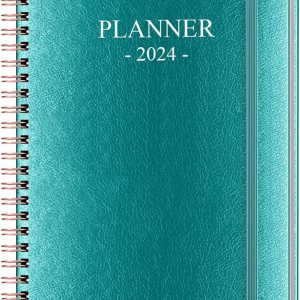 Agenda 2024 Agenda semanal y mensual desde enero de 2024 a diciembre de 2024, 9 x 11 pulgadas, 12 pestañas mensuales, bolsillo interior, funda de Agenda 2024 Agenda semanal y mensual desde enero de 2024 a diciembre de 2024, 9 x 11 pulgadas, 12 pestañas mensuales, bolsillo interior, funda de