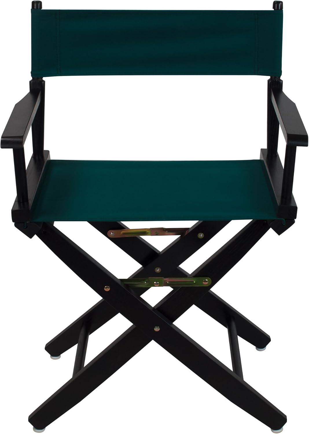 American Trails – Silla de director extra ancha de alta calidad de 18.0 in, marco negro con lona verde cazador