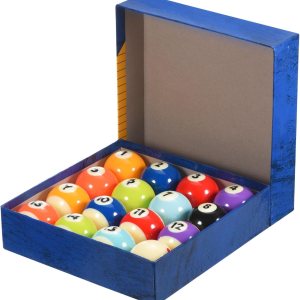 UHATa Juego de bolas de billar Aplicaciones para salas de juegos, bares, entrenamiento de billar, tamaño reglamentario, 16 bolas profesionales de UHATa Juego de bolas de billar Aplicaciones para salas de juegos, bares, entrenamiento de billar, tamaño reglamentario, 16 bolas profesionales de
