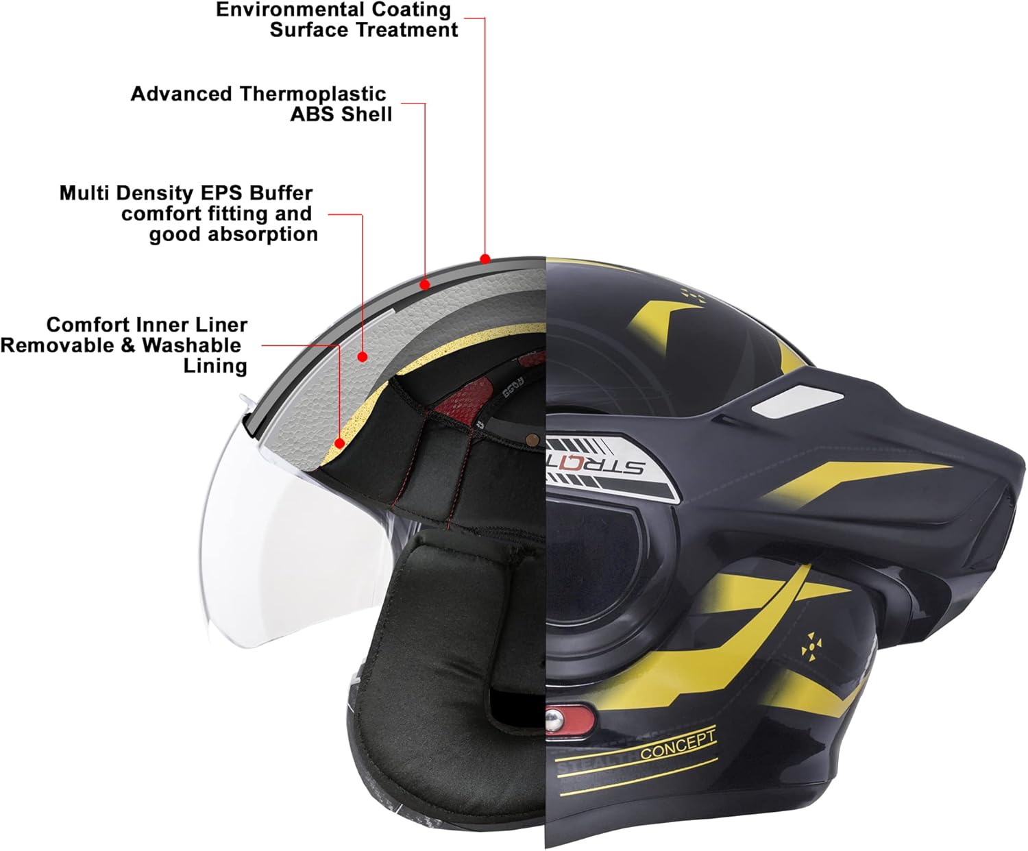 BEON Casco de motocicleta de cara completa, aprobado por DOT, protector de barbilla reversible de 180 con doble visera antivaho y ranuras para