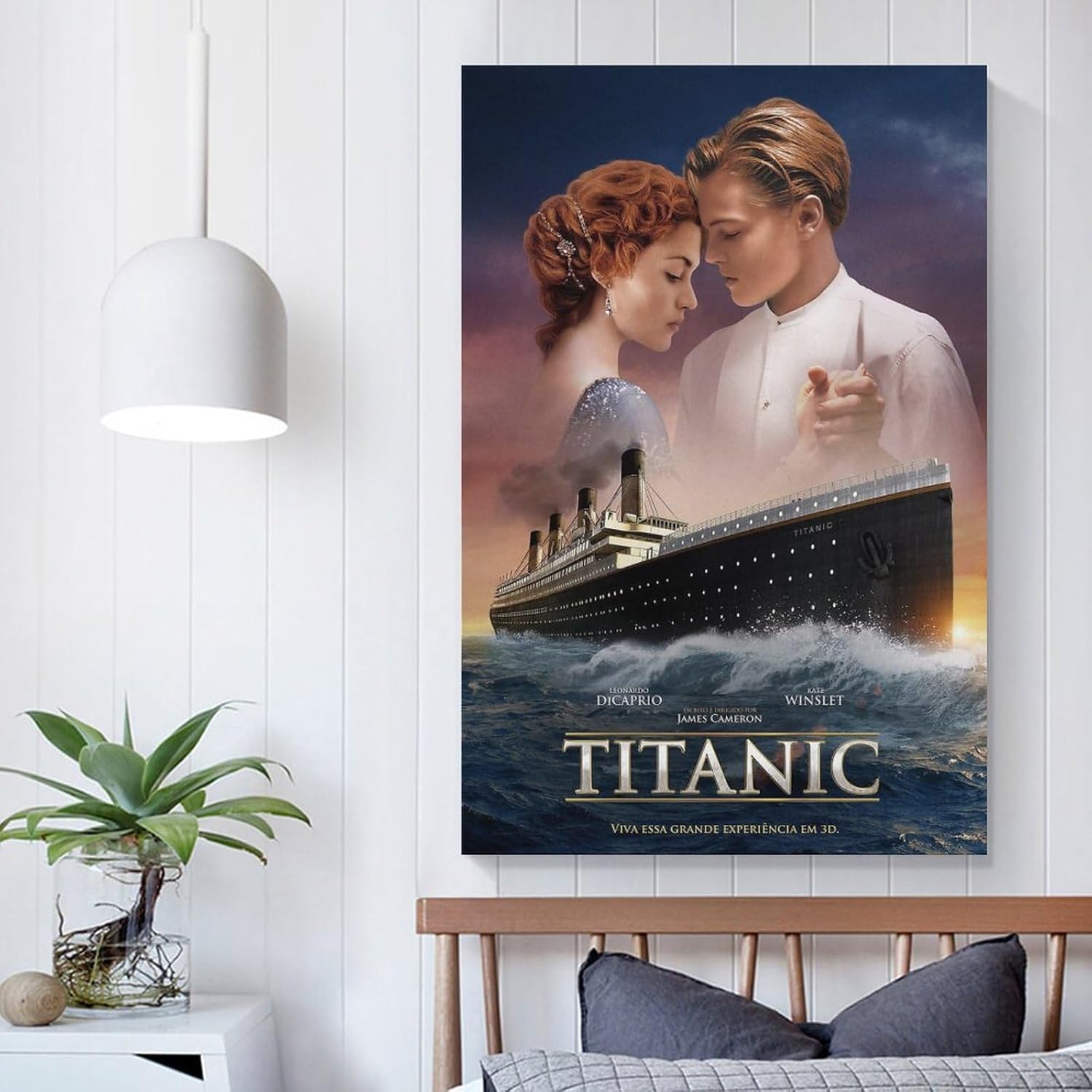 Póster de película Titanic (3) impresiones artísticas en lienzo para decoración de pared, decoración de habitación, decoración de dormitorio,