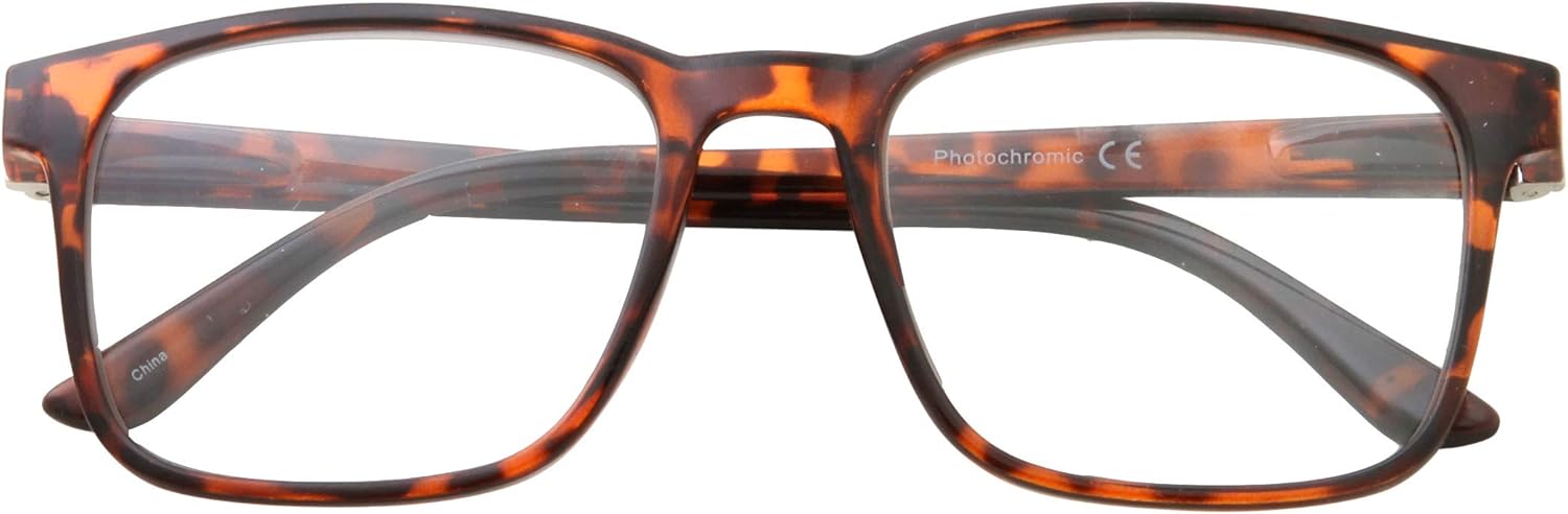 grinderPUNCH Lente de transición  Gafas de lectura fotocromáticas  Lectores transparentes se convierten en gafas de sol al sol  UV400
