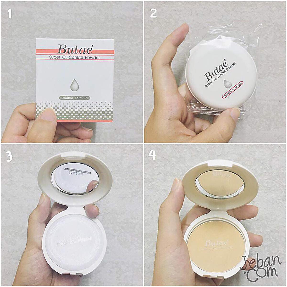 Super Oil Control Face Compact Foundation Powder Loose Translucent Perfect Skin Smooth Radiance Oil Free Oil Pressed Light Weight Long Lasting Spf25