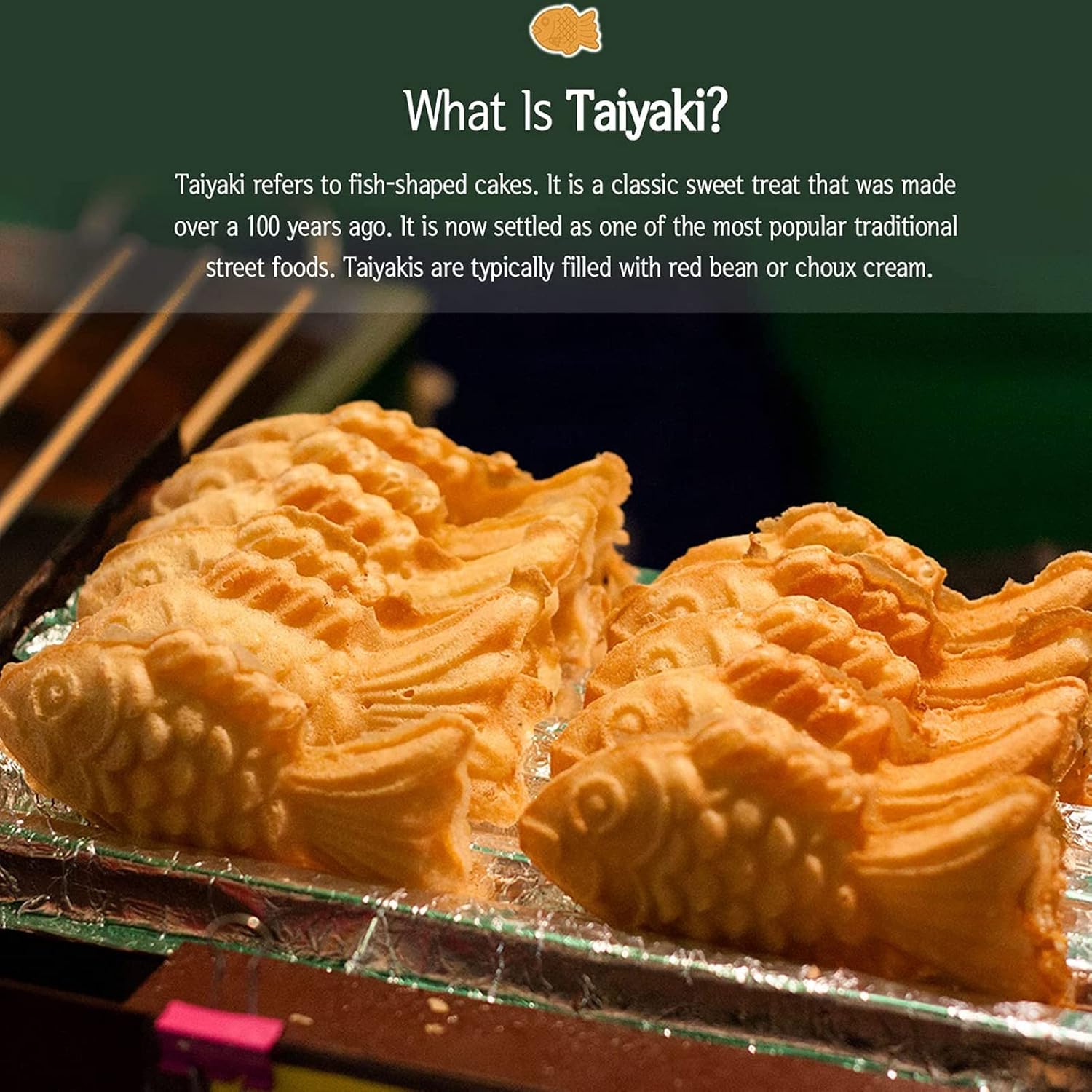 Máquina para hacer gofres, molde Taiyaki en forma de pescado, antiadherente, para hornear gofres, herramienta para hornear para el hogar, cocina,