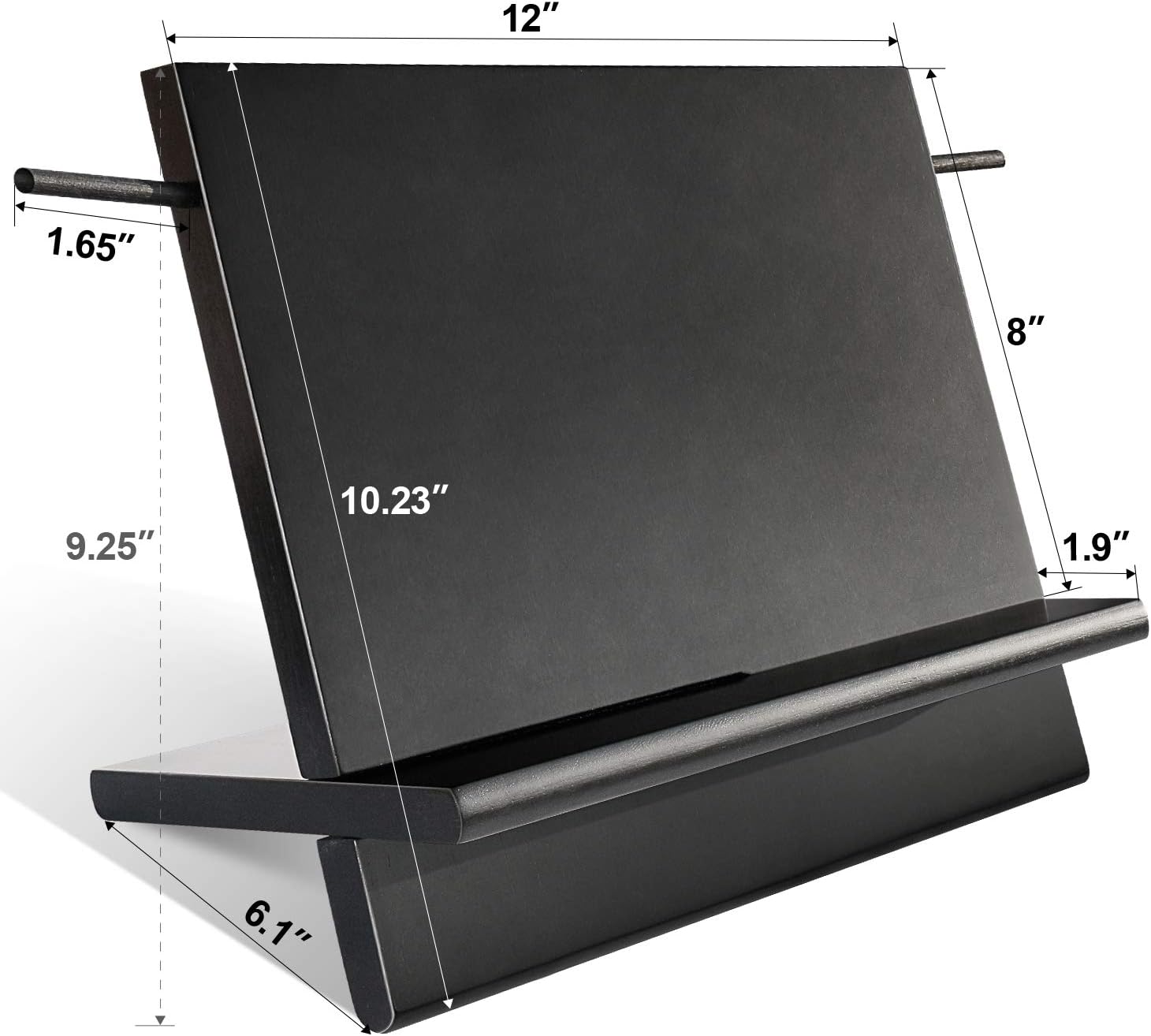 HOMEKOKO Bloque magnético para cuchillos, soporte magnético para cuchillos, estante para cuchillos con doble cara fuerte magnético para organizar y