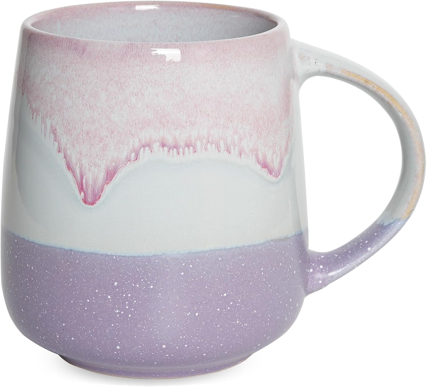 Bosmarlin Taza de café de cerámica extragrande, 23 onzas, apta para lavavajillas y microondas, taza de té grande de gran tamaño para oficina y