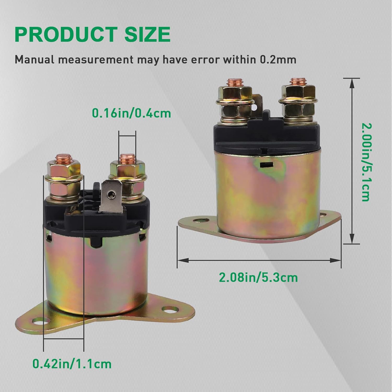 Relé solenoide de arranque GX390 para Honda GX390 GX340 GX240 GX270 8HP 9HP 11HP 13HP 188F 190F Generador de motor de gasolina de 4 tiempos Kohler