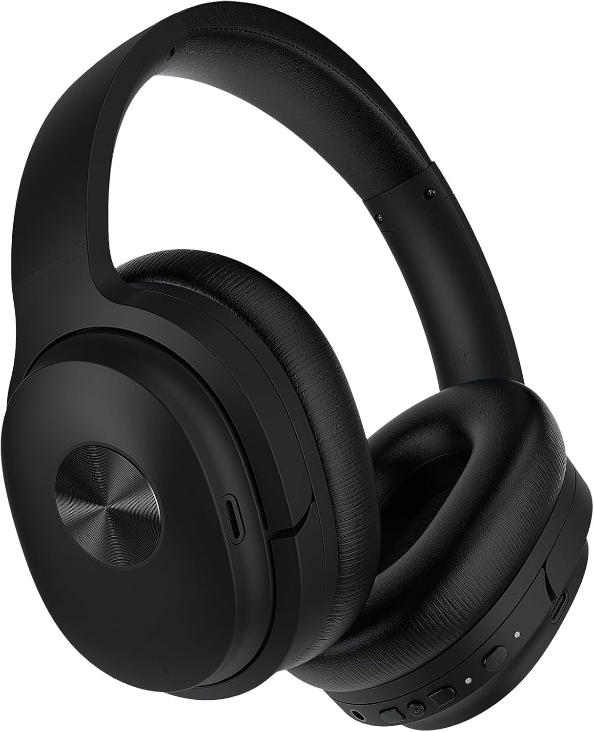 phonicgrid SE7 – Auriculares híbridos con cancelación activa de ruido, auriculares inalámbricos Bluetooth con cancelación de ruido, llamadas ENC,