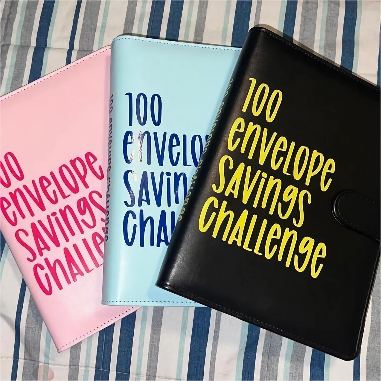 Carpeta de desafío de 100 sobres  Una manera fácil y divertida de ahorrar $5,050  Carpeta de desafíos de ahorro, carpeta de presupuesto con sobres